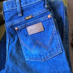 Wrangler Cowboy Cut Slim Leg High Rise Jeans